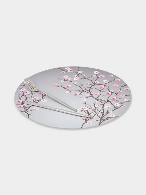 Салфетка сервировочная на стол круглая &laquo;Сакура&raquo;, d=36 см