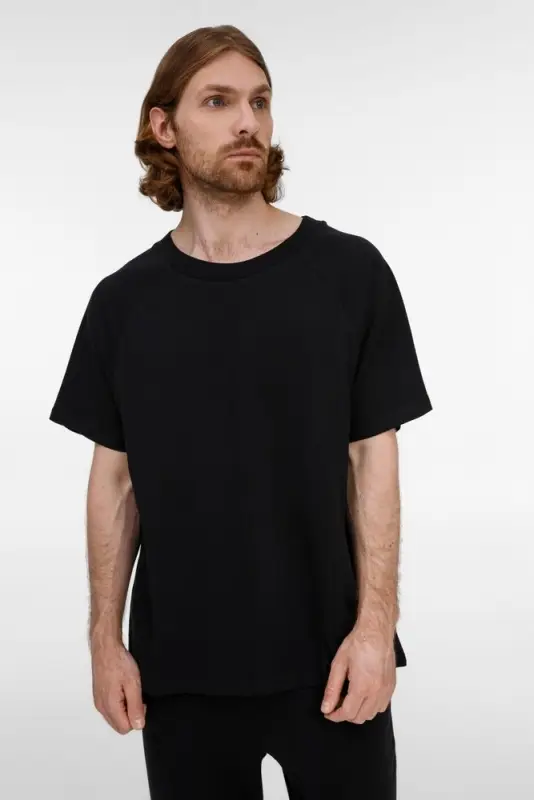 Футболка унисекс T2, черная, размер XS/S Футболка унисекс T2, черная, размер XS/S