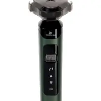 Электробритва LBR-13, 3 Вт, роторная, 3 головки, сухое бритьё, триммер, от АКБ