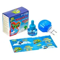 Набор от комаров SAFEX KIDS (фумигатор+жидкость+пластины), детский, 1 шт.