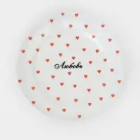 Тарелка Добрушский завод &laquo;Любовь&raquo;, d=16 см, фарфор, белая