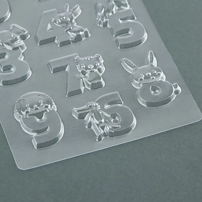 Форма для шоколада «Учим цифры», 21×14 см