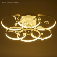 Люстра 669520/6 LED 90Вт 4000К белый 57,5х57,5х17 см BayerLux
