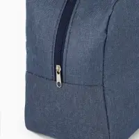 Термосумка на молнии, объём 6 л, цвет синий