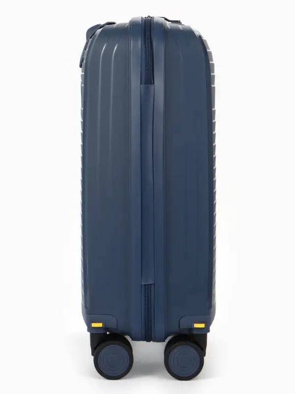 Чемодан на съёмных колёсах, 18", кодовый замок, 33&times;16&times;49 см, синий