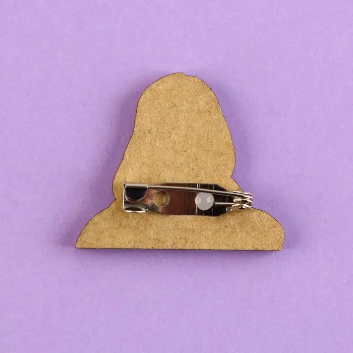 Значок деревянный «Девушка в цветах», аниме , 3,3 х 2,8 см Значок деревянный «Девушка в цветах», аниме , 3,3 х 2,8 см