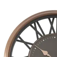 Часы настенные интерьерные, бесшумные, плавный ход, d=30.5 см, от батарейки 1хАА