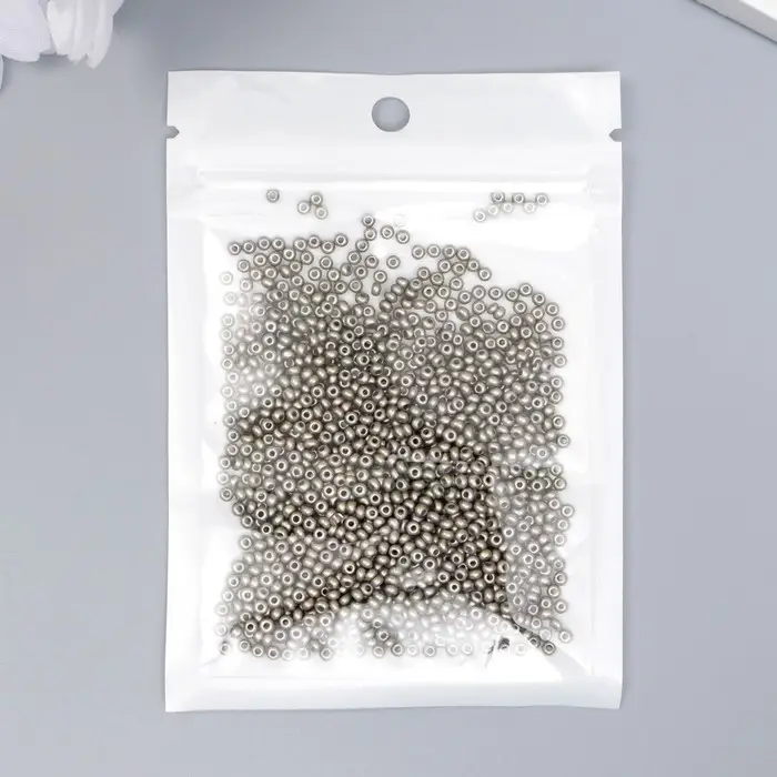 Бисер стекло 11/0  Бисер стекло 11/0 "Металлик. Светлая бронза" 10 гр