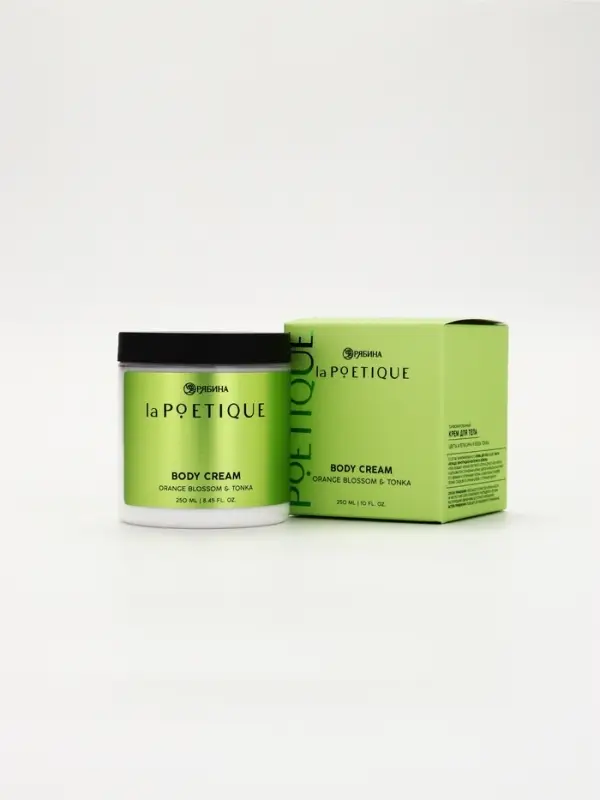 Крем для рук и тела, цветы апельсина и бобы тонка, 250 мл