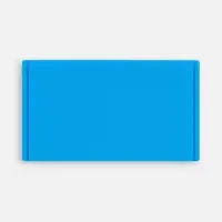 Лейбл из ПВХ Dzeta, M, голубой