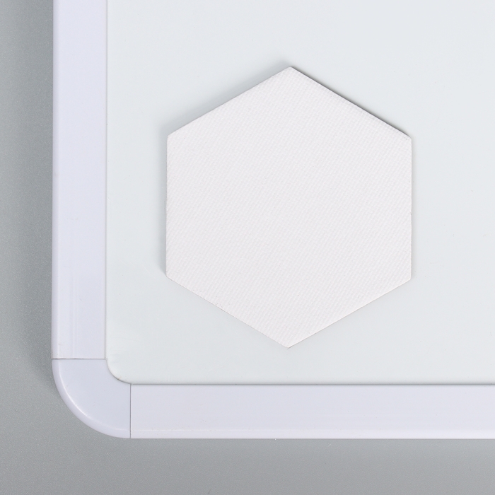 Набор холстов на магните «Шестиугольник», 7,5 см, 4 шт Набор холстов на магните «Шестиугольник», 7,5 см, 4 шт