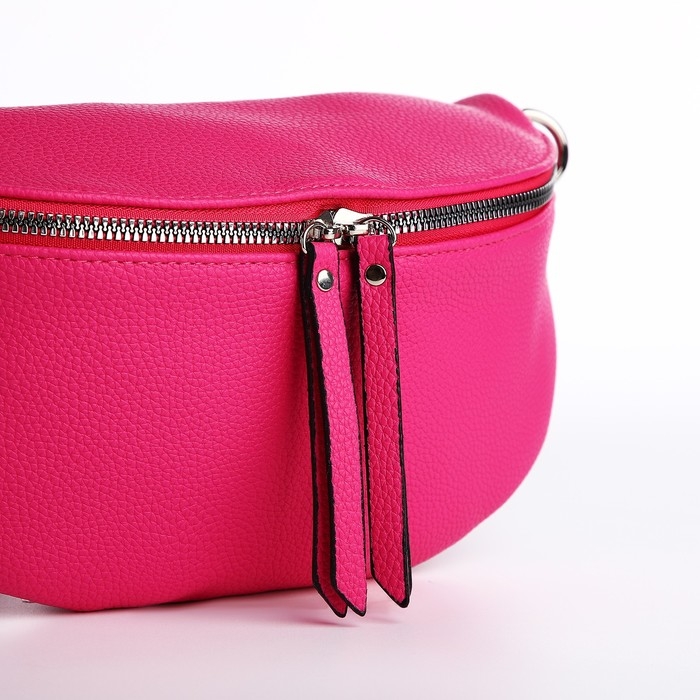 Сумка кросс-боди на молнии, цвет фуксия Сумка кросс-боди на молнии, цвет фуксия