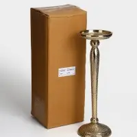 Подсвечник &laquo;Звездная пыль&raquo;, 9.5&times;9.5&times;29.5 см, алюминий