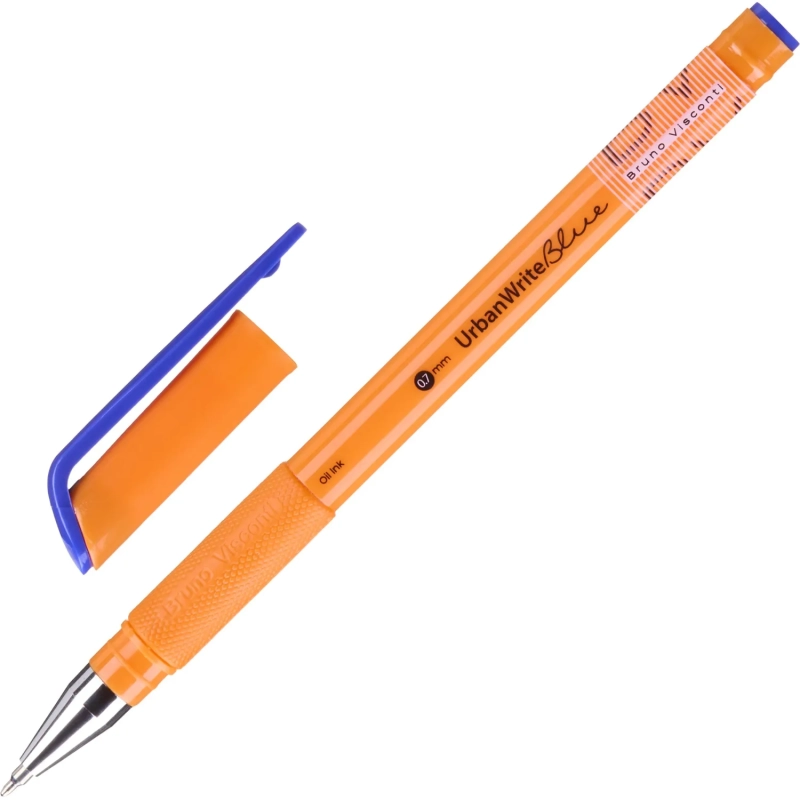 Ручка шариковая неавтомат. UrbanWrite.Summer масл,0,7мм,синяя 20-0318/31