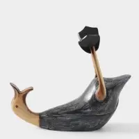 Подставка под бутылку &laquo;Уточка&raquo;, 33&times;14&times;30 см, дерево