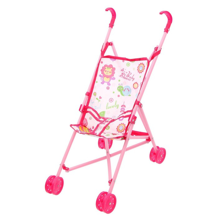 Коляска-трость для кукол, пластиковый каркас Коляска-трость для кукол, пластиковый каркас