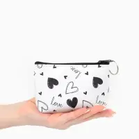 Кошелек жен 13-01-01 Июнь2504, 11*3,5*8,5 см, отд на молнии, белый-черный Кошелек жен 13-01-01 Июнь2504, 11*3,5*8,5 см, отд на молнии, белый-черный