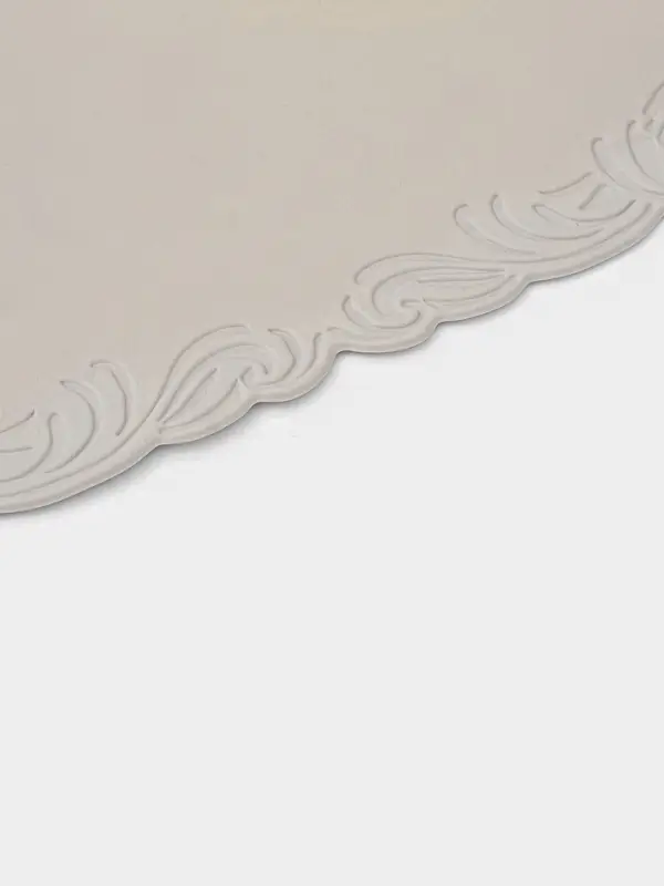 Набор салфеток сервировочных на стол Доляна, 2 шт., 45&times;30 см, бежевый