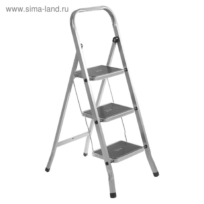 Стремянка PERILLA  Стремянка PERILLA "КЛАСС ПЛЮС" 123303, 3 ступени, до 120 кг, 675 мм