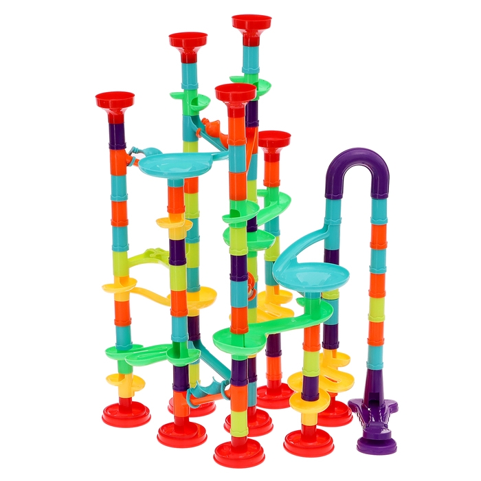 Конструктор марблс «Трубчатые лабиринты», 142 детали Конструктор марблс «Трубчатые лабиринты», 142 детали