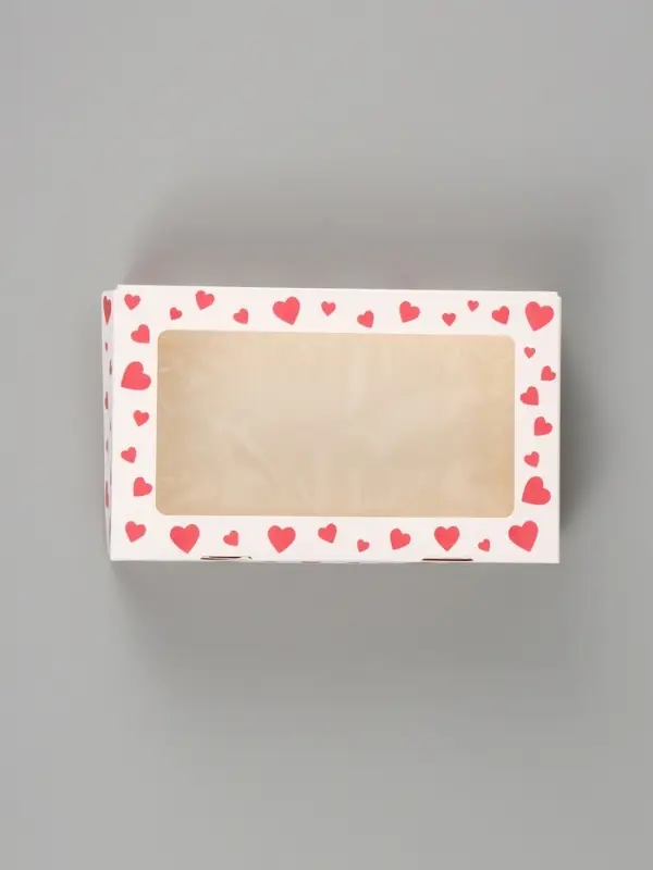 Коробка подарочная складная &laquo;Подарок&raquo;, 20&times;12&times;4 см, с окном