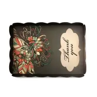 Коробка для печенья &laquo;Благодарю&raquo;, 22&times;15&times;3 см 5 шт.