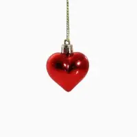 Ёлочные игрушки набор 12 шт. &laquo;Праздничный хоровод&raquo; 4 см, красный