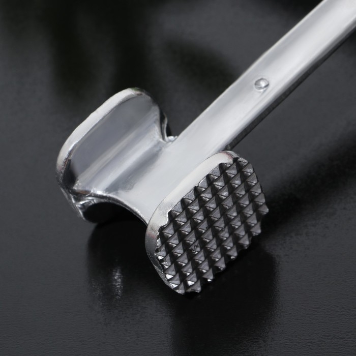 Молоток для мяса Доляна «Хозяин», 19,5 см, цвет серый Молоток для мяса Доляна «Хозяин», 19,5 см, цвет серый