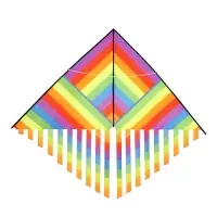 Воздушный змей Funny toys &laquo;Полосатик&raquo;, с леской