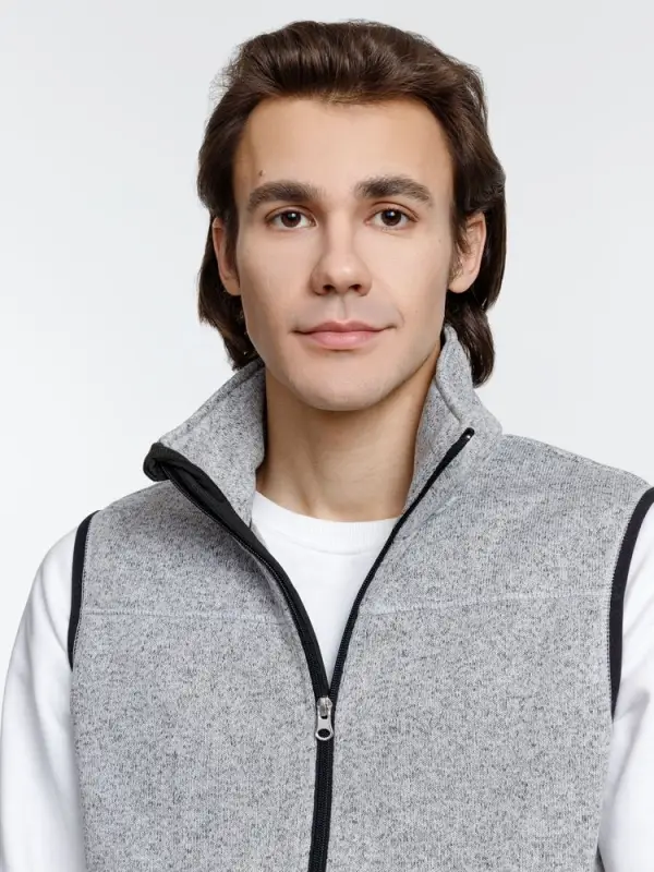 Жилет унисекс Gotland, серый, размер S Жилет унисекс Gotland, серый, размер S