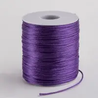 Шнур нейлоновый на бобине d=2 мм, L=100 м, фиолетовый