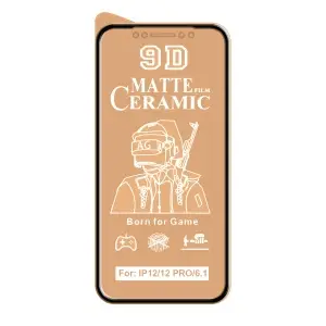 Защитная пленка для iPhone 12/12 Pro Ceramics Film матовая без упаковки