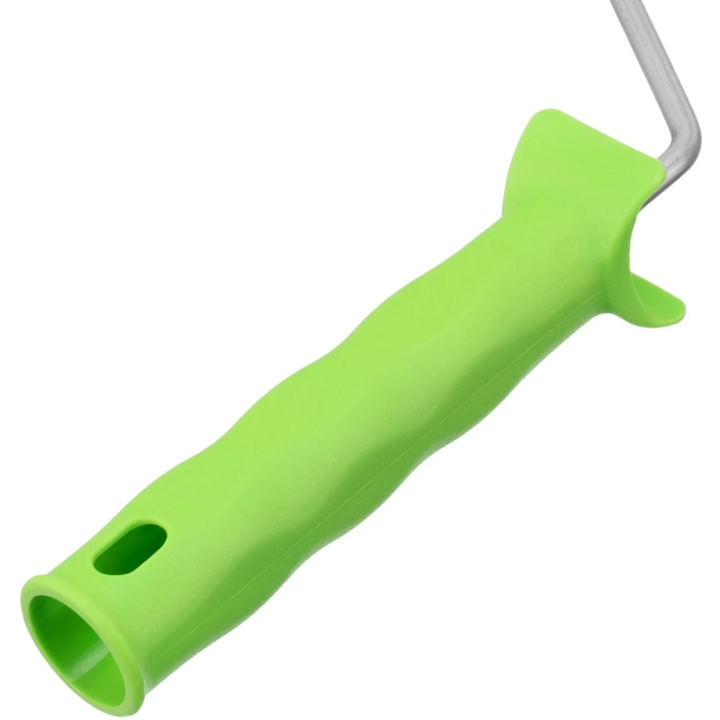 Валик 100 мм D=36 мм с ручкой 6 мм полиакрил, шерсть Велюр Сибртех 80132