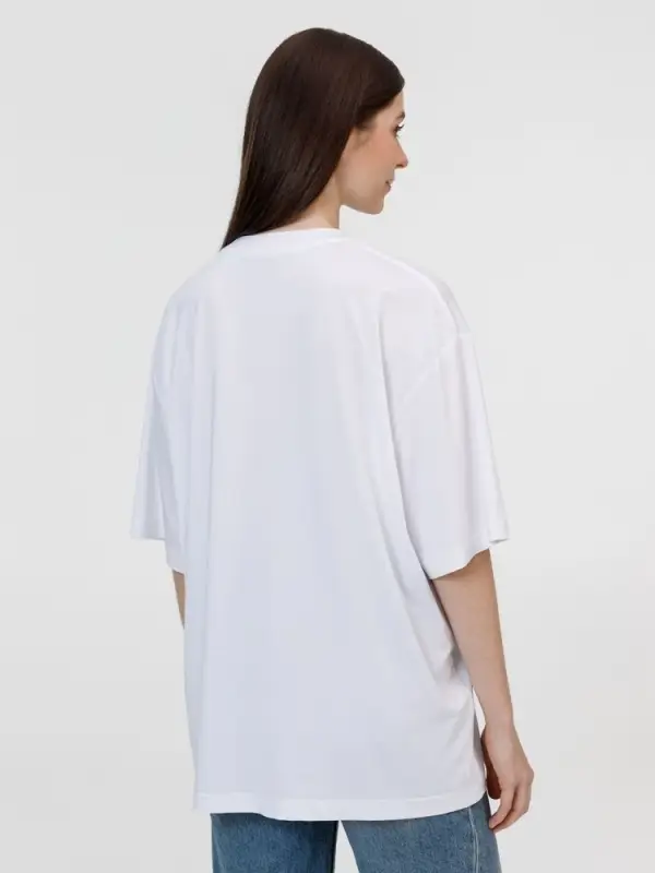 Футболка из бифлекса Morfiss, белая, размер XS/S Футболка из бифлекса Morfiss, белая, размер XS/S