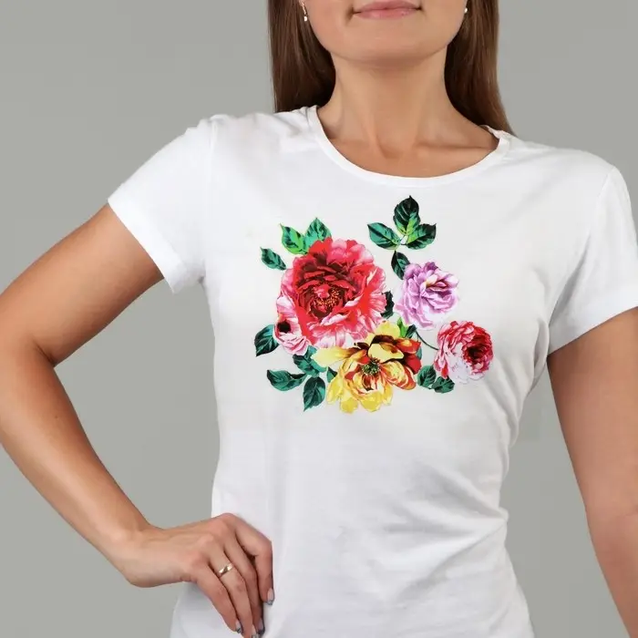 Термонаклейка «Цветы», 17×16 см Термонаклейка «Цветы», 17×16 см