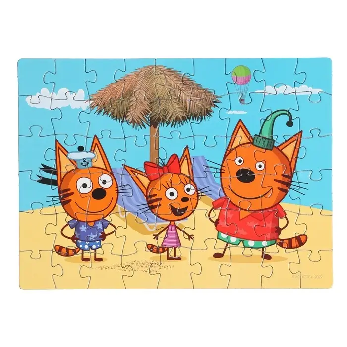 Пазл «Три кота», 54 элемента Пазл «Три кота», 54 элемента