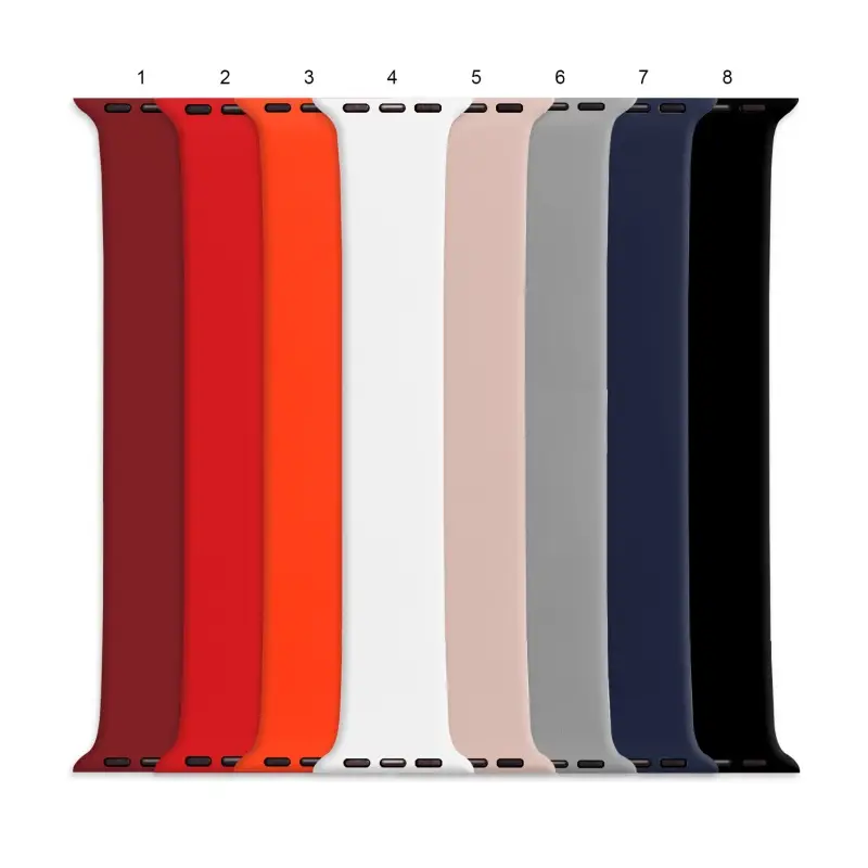 Монобраслет для APL Watch силиконовый 38/40/41mm (141mm)