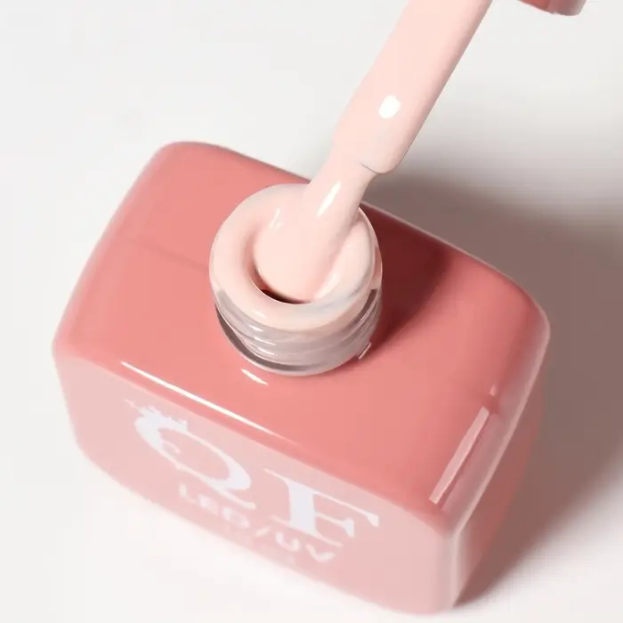 Гель лак для ногтей, однотонный, трехфазный, 10 мл, LED/UV, нюдовый (193)