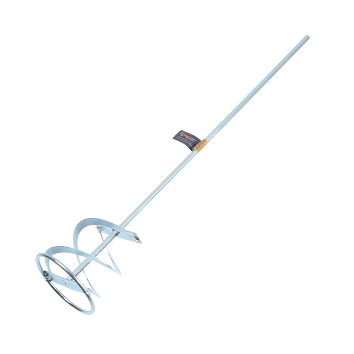 Миксер для красок и штукатурных смесей ТУНДРА, оцинкованный, шестигранный, 100 х 8 х 600 мм Миксер для красок и штукатурных смесей ТУНДРА, оцинкованный, шестигранный, 100 х 8 х 600 мм