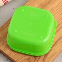 Ланч-бокс квадратный «Суть туризма», 400 мл Ланч-бокс квадратный «Суть туризма», 400 мл