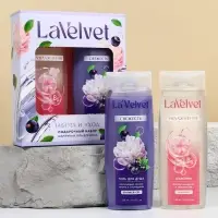 Шампунь и гель для душа, 2 х 250 мл, подарочный набор косметики, LaVelvet