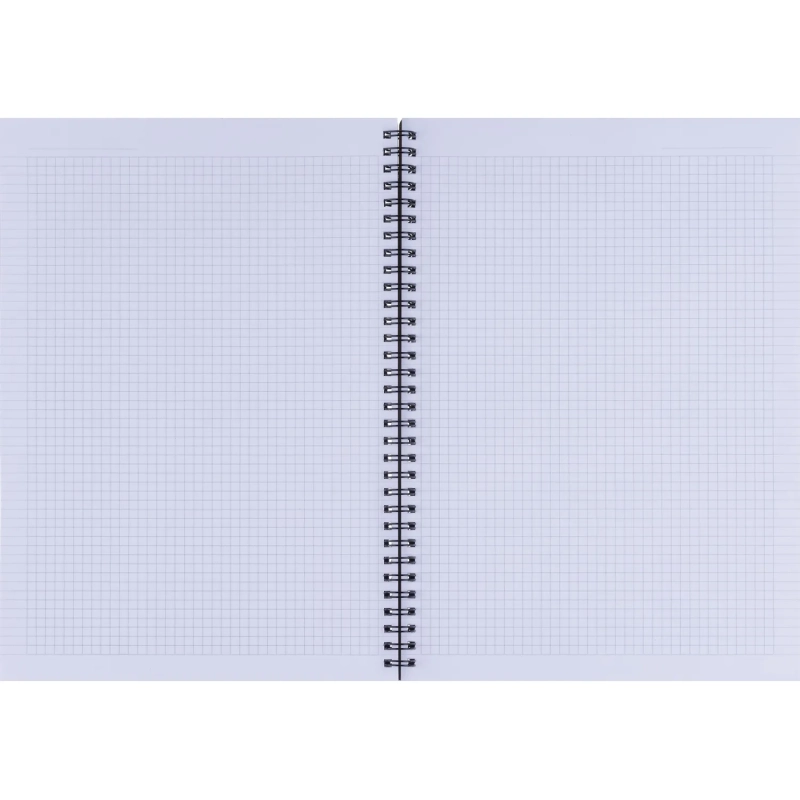 Бизнес-тетрадь, BS, А4, 96л., клетка, мягкий, спираль. Flora, инжир, N4283