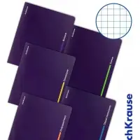 Набор предметных тетрадей ErichKrause Indigo, 12 предметов, 48 листов, с пластиковой обложкой