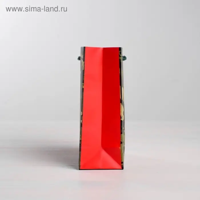 Пакет подарочный ламинированный вертикальный, упаковка, «С 23 февраля!», S 12 х 15 х 5,5 см