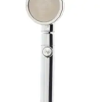 Лейка для душа ZEIN Z0014, пластик/нержавейка, 3 режима, микроскопические точки, цвет хром