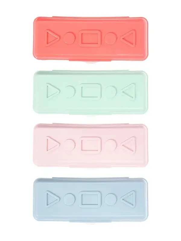 Пенал - футляр Calligrata &laquo;Прованс&raquo;, 21&times;9&times;4.5 см, непрозрачный, пластиковый, МИКС