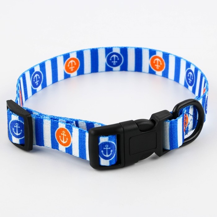 Ошейник «Для большого путешествия», застёжка - фастекс, 2 см 25-40 см Ошейник «Для большого путешествия», застёжка - фастекс, 2 см 25-40 см