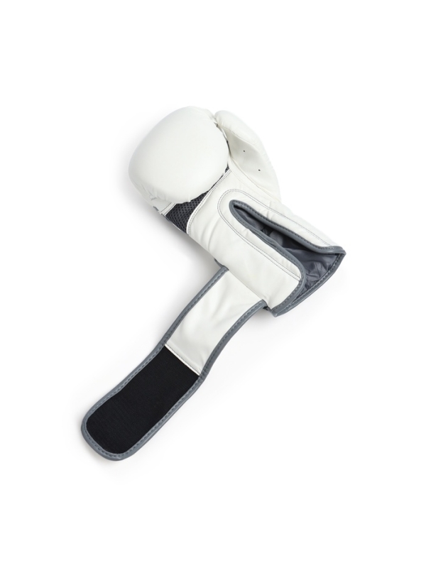 Боксерские перчатки FIGHT EMPIRE, PRIDE, белые, размер 12 oz