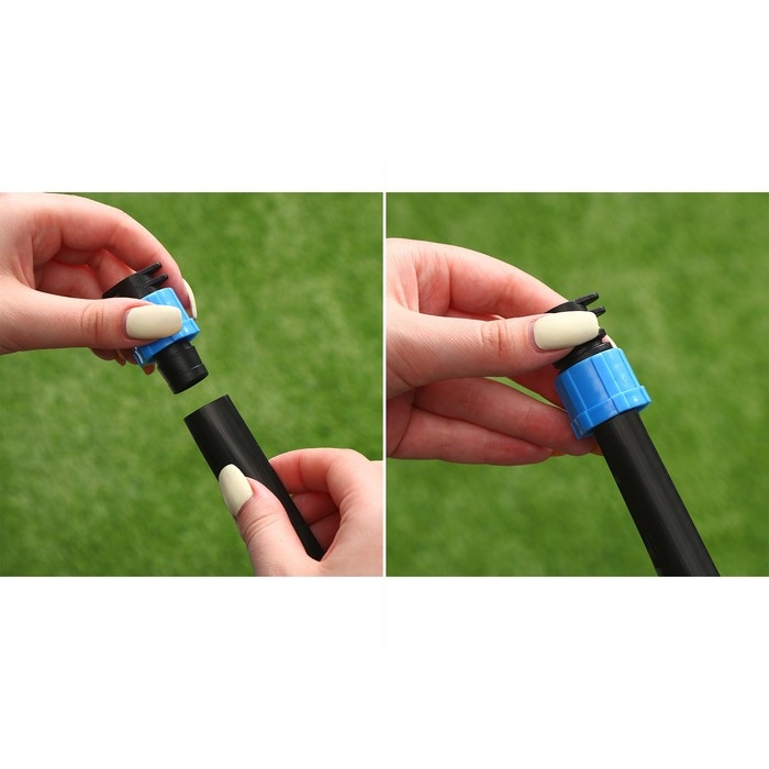 Заглушка для капельной ленты, 16 мм, пластик, Greengo Заглушка для капельной ленты, 16 мм, пластик, Greengo