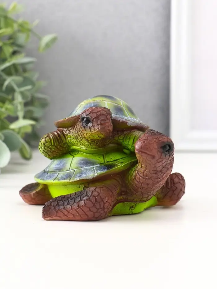 Фигурка полистоун TAKE IT EASY &laquo;Черепашки&raquo;, 11&times;13&times;8 см